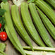 Okra 'Cow Horn' Seeds
